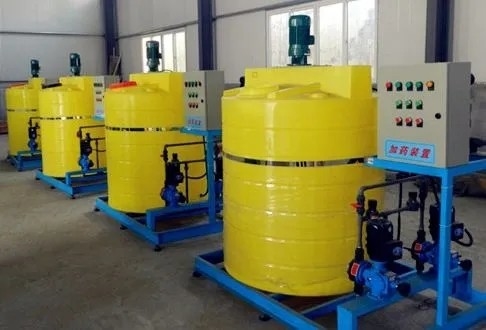 PE Chemical Dosing System For Water Treatment Equipment With Stainless Steel Components